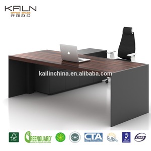 2025 luxe en bois massif PDG/patron/directeur/superviseur bureau organisateur Table exécutive - Product Image 5