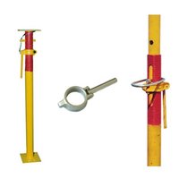 Étai de coffrage réglable en acier prégalvanisé Q195/Q235/Q345 pour échafaudage Ringlock moderne, accessoires, écrou résistant à la corrosion