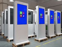 Наружный напольный цифровой рекламный плакат для парковки