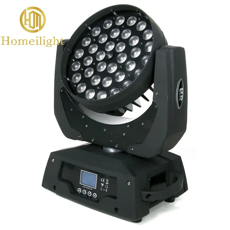 Éclairage professionnel 36 pièces 12-18W tête mobile pour luces dj Disco lumière zoom led lumière de scène