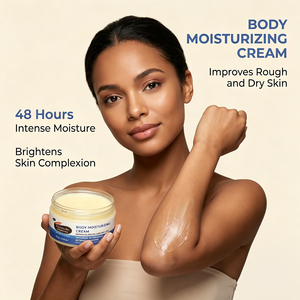 Baume hydratant corporel au beurre de cacao naturel, marque privée, enrichi en vitamine E, hydratation intense, <span class=keywords><strong>soin</strong></span> nourrissant et apaisant pour la peau, usage quotidien - Product Image 4