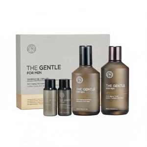 THE FACE SHOP Ensemble de soins anti-âge pour hommes de bonne qualité avec toner doux 145ml + émulsion 135ml + toner 32ml + émulsion 32ml - Product Image 2