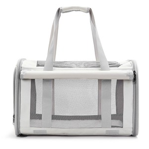 Foldable Single-Shoulder <b>Pet</b> <b>Carrier</b> - Car-Ready Expandable Tote for Cats & Dogs - Product Image 3