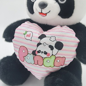 Vente en gros de jouets en peluche géants en coton PP super doux personnalisés <span class=keywords><strong>Panda</strong></span> géant Ours en peluche Cadeaux écologiques pour enfants - Product Image 5