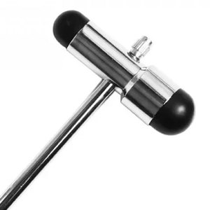 Marteau de diagnostic médical chirurgical en acier pour examen manuel des réflexes palpatoires du genou - Product Image 3