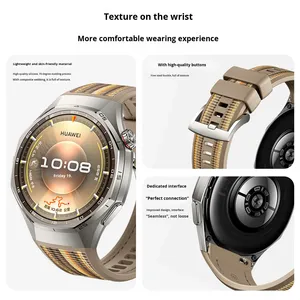 Cinturino Minimalista Integrato in Silicone e Tessuto per <span class=keywords><strong>Huawei</strong></span> <span class=keywords><strong>Watch</strong></span> GT6 <span class=keywords><strong>Pro</strong></span> 46mm, Delicato sulla Pelle, Connettore Personalizzabile - Product Image 3