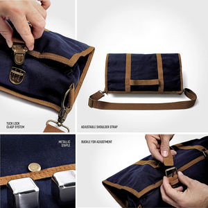 Sac de rangement multifonctionnel Kit de barman Outil 800ml + 550ml Boston Shaker, Jigger, Outils, Pierres à whisky - Product Image 4