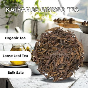 Thé de feuilles de Ginkgo Biloba biologique de qualité supérieure KAIYANGE, OEM, feuilles brutes séchées en vrac, vente en gros, sachets de thé santé - Product Image 2