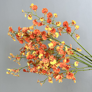 Orquídea Artificial <span class=keywords><strong>de</strong></span> Alta Calidad H013, Orquídeas Artificiales <span class=keywords><strong>de</strong></span> Látex con Tacto Real, Flores Artificiales para Decoración <span class=keywords><strong>de</strong></span> Bodas y Hogar - Product Image 2