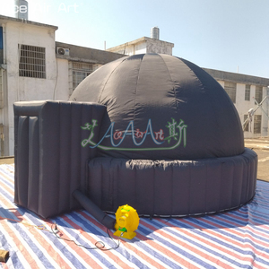 Cúpula inflable de tienda de campaña de 6m de diámetro para exteriores para enseñanza de astronomía escolar y observación de películas, cúpula de planetario inflable publicitaria - Product Image 3
