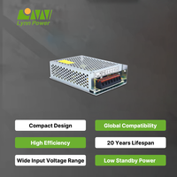 Fuente de Alimentación Conmutada LYNN TONGLI Industrial para Exteriores, 12V 70W AC-DC, Salida Única, 6A, 80% de Eficiencia, Garantía de 5 Años