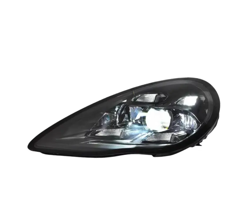 Nâng Cấp Để 2021 971 Phong Cách Ma Trận LED Đèn Pha Đèn Pha Cắm Và Chơi Cho Porsche Panamera 970.1 Đầu Đèn Đầu Ánh Sáng 2010 2013