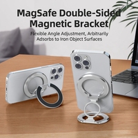 Vente flash - Aimant puissant double face 360° °   Support de téléphone rotatif et réglable pour bureau, maison, bureau et équipement de sport