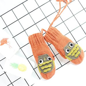 ถุงมือขนสัตว์ถักนิตติ้งนุ่มลายการ์ตูนสำหรับผู้หญิงถุงมือแฟชั่นตามสั่งสำหรับฤดูหนาว - Product Image 4