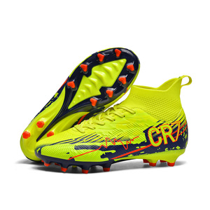 Nuevas Zapatillas de Fútbol AG, Ligeras, Transpirables, de Caña Alta, con Nuevo Diseño de Letras para Primaria y Secundaria - Product Image 3