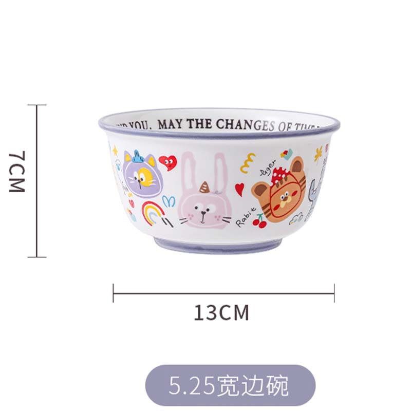 525-inch wide rimmed bowl