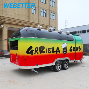 WEBETTER Remolque de Comida para Exteriores, Bar de Pizza y BBQ Rápido, con Equipamiento de Cocina Completo, Fabricación de Food Trucks para Venta en Europa - Product Image 4