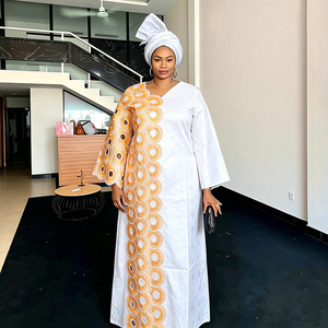 Robes <span class=keywords><strong>Boubou</strong></span> traditionnelles H&D S11111-1, nouveau design, robes africaines pour femmes, robes à strass tendance - Product Image 2