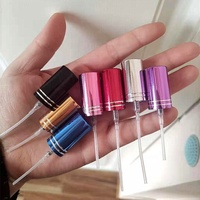 Vente en gros 13mm or noir ruban aluminium buse de parfum parfum pompe de pulvérisation tête de pulvérisation demi-couvercle buse pour bouteille