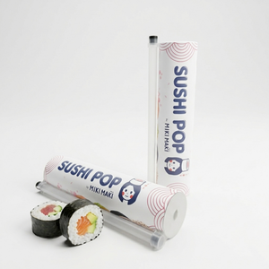 Tubo de Papel Reciclable con Logotipo Personalizado para Envasado de Sushi en Restaurantes Japoneses - Product Image 2