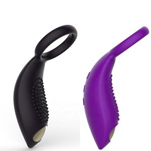 Juguetes sexuales impermeables para hombres, vibrador con fuerte vibración, con bloqueo de pene, anillo para pene, venta al por mayor, otros productos sexuales - Product Image 2