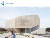 Edificio de Galería de Arte con Estructura de Acero Personalizada, Espacio Prefabricado Multifuncional para Actuaciones y Exposiciones