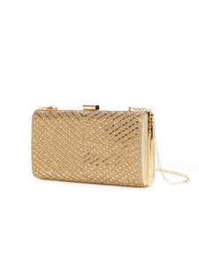 Bell 2025 High Quality Silver Luxury <b>Clutch</b> Square Fashion Women <b>Wedding</b> Evening Elegant Chain Strap Original Designer - Product Image 6