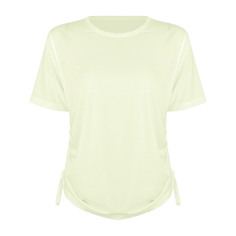 Aoyema Women's Lightweight Quick Dry Yoga Top New Arrival Breathable Loose Short Sleeves for Sports Wear