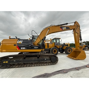 Excavatrice sur chenilles hydraulique d'occasion CAT323D2L 23 tonnes, d'origine japonaise, en bon état, Caterpillar, à vendre - Product Image 6
