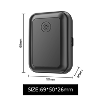 Fniot P7 Mini GPS sans fil avec suivi en temps réel, protection antivol et stockage dans le cloud |   Traceur GPS compact et portable
