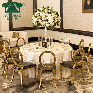 Gold Stainless Steel Frame clear Acrylic <b>Back</b> Fancy Banquet Wedding Chair Wedding - Product Image 6