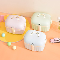 Boîte de rangement Songtai épaissie pour médicaments, collations et jouets, en plastique PP, modèle SF-312, multi-compartiments, pour la maison et la voiture