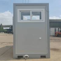 Toilettes portables modernes à écoulement rapide, couleur personnalisée, pour extérieur, salle de bain mobile temporaire