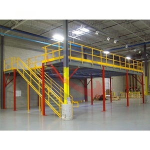 Plataforma de Entrepiso Industrial, Estanterías Metálicas, Estantes de Almacenamiento de Acero para Almacenamiento de Múltiples Niveles - Product Image 4