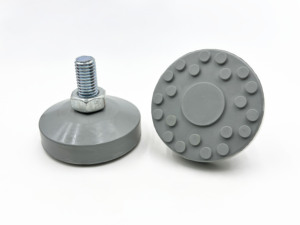 Nhà máy cung cấp chất lượng tốt mạnh mẽ chống trượt đàn hồi Pad giá hấp dẫn cho đúc dịch vụ chế biến sản phẩm cao su - Product Image 2