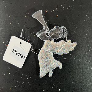 Custom Creative SouthPeak Fashion Snowflake Christmas <b>Tree</b> Decoration Reusable Acrylic Hanging Ornament Xmas Pendant Factory - Product Image 5