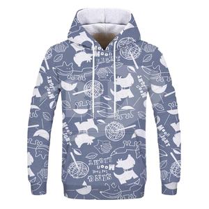 Pull à capuche en coton polaire de haute qualité à sublimation complète Sweats à capuche personnalisés à la mode sublimés pour hommes - Product Image 1