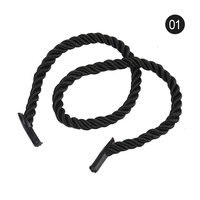 Cordon en nylon torsadé à 3 brins de 5 mm, poignée portable pour emballage de sacs en papier, vente en gros
