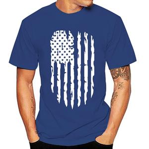 2025 à la mode hommes été 100% coton T-Shirt séchage rapide athlétique coupe personnalisée impression 3D tricoté tissu coton Sublimation - Product Image 4