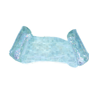 Venta caliente PVC Inflador de mano Hamaca flotante portátil Silla de aire y piscina-para adultos y niños - Product Image 1
