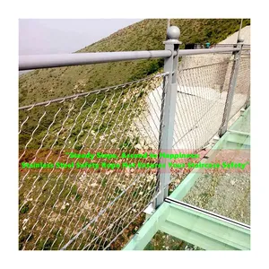 Supplier Minimal Visual Obstruction Architectural Mesh Railing For Green Infrastructure