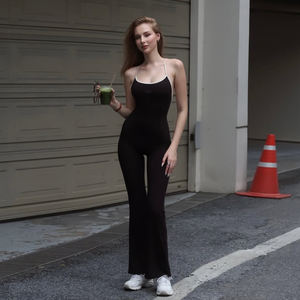 Pantalones Largos Casuales Cómodos y Transpirables de Corte Ajustado para Mujer - Product Image 1