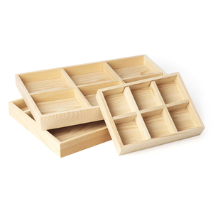 Plateaux de présentation de bijoux en bois de luxe sur mesure pour la vente en gros - Product Image 4