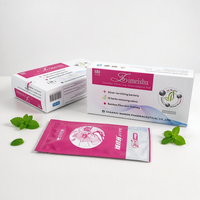 Zimeishu Protège-slip sans ailettes aux ions d'argent, Soin féminin quotidien, Contrôle longue durée des odeurs, Protection confortable et respirante pour femmes
