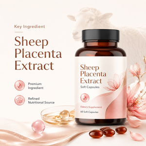 Cápsulas de Gel Suave de Extracto de Placenta de Oveja y Gynostemma Azul, Refuerzan el Sistema Inmunológico, Antioxidante, Suplemento de Belleza para Adultos, Orgánico, 100 Unidades - Product Image 5