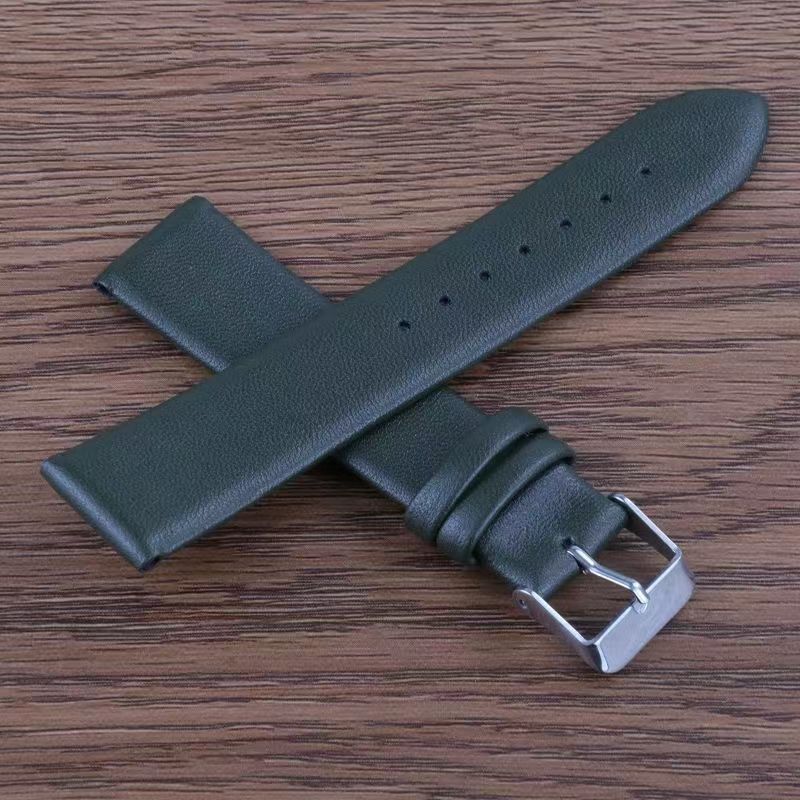 High Quality Genuine Leather Strap for Smart Watches Very Soft 8mm to 24mm Sizes Quality Watch Accessories