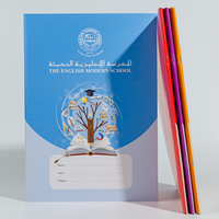 Carnet personnalisé à couverture rigide, impression personnalisée, carnet d'exercices pour enfants A6/A5, agenda pour enfants