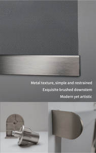 <span class=keywords><strong>Persianas</strong></span> eléctricas de doble capa, <span class=keywords><strong>persianas</strong></span> motorizadas con motor de rodillo inteligente, 100% opacas, recargables - Product Image 6