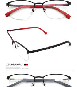 באינטרנט ebay יוניסקס קלאסי חצי מתכת אופטי 11013 משקפיים משקפיים עם תיק מודפס - Product Image 5