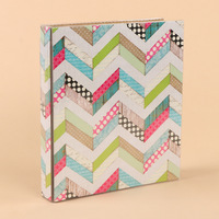 Classeur à anneaux en PVC de style rétro avec impression personnalisée, format A4, perforé, modèle en PVC pour documents écrits, fabriqué en Chine